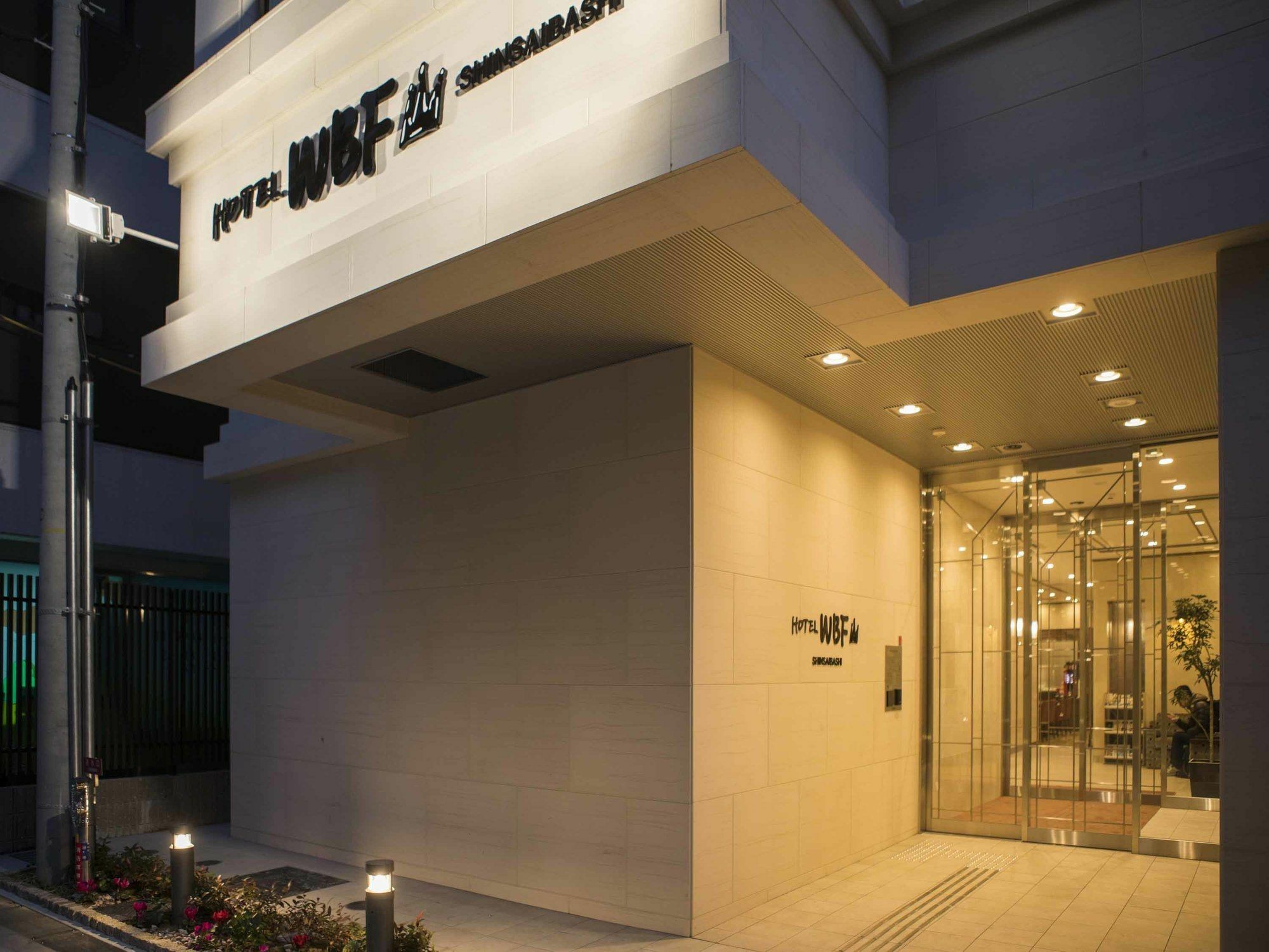 Hotel Wbf Shinsaibashi Ōsaka Exterior foto