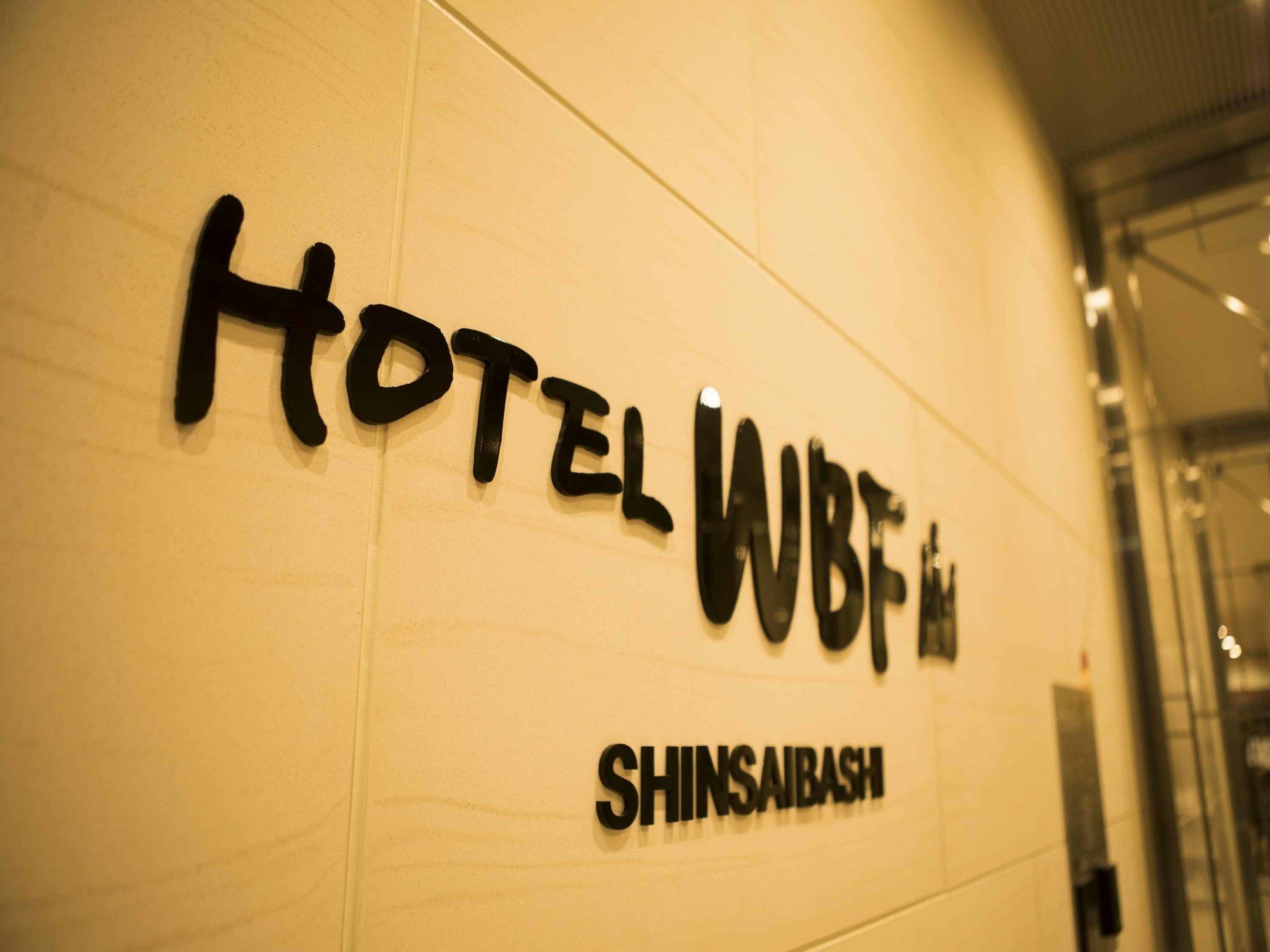 Hotel Wbf Shinsaibashi Ōsaka Exterior foto